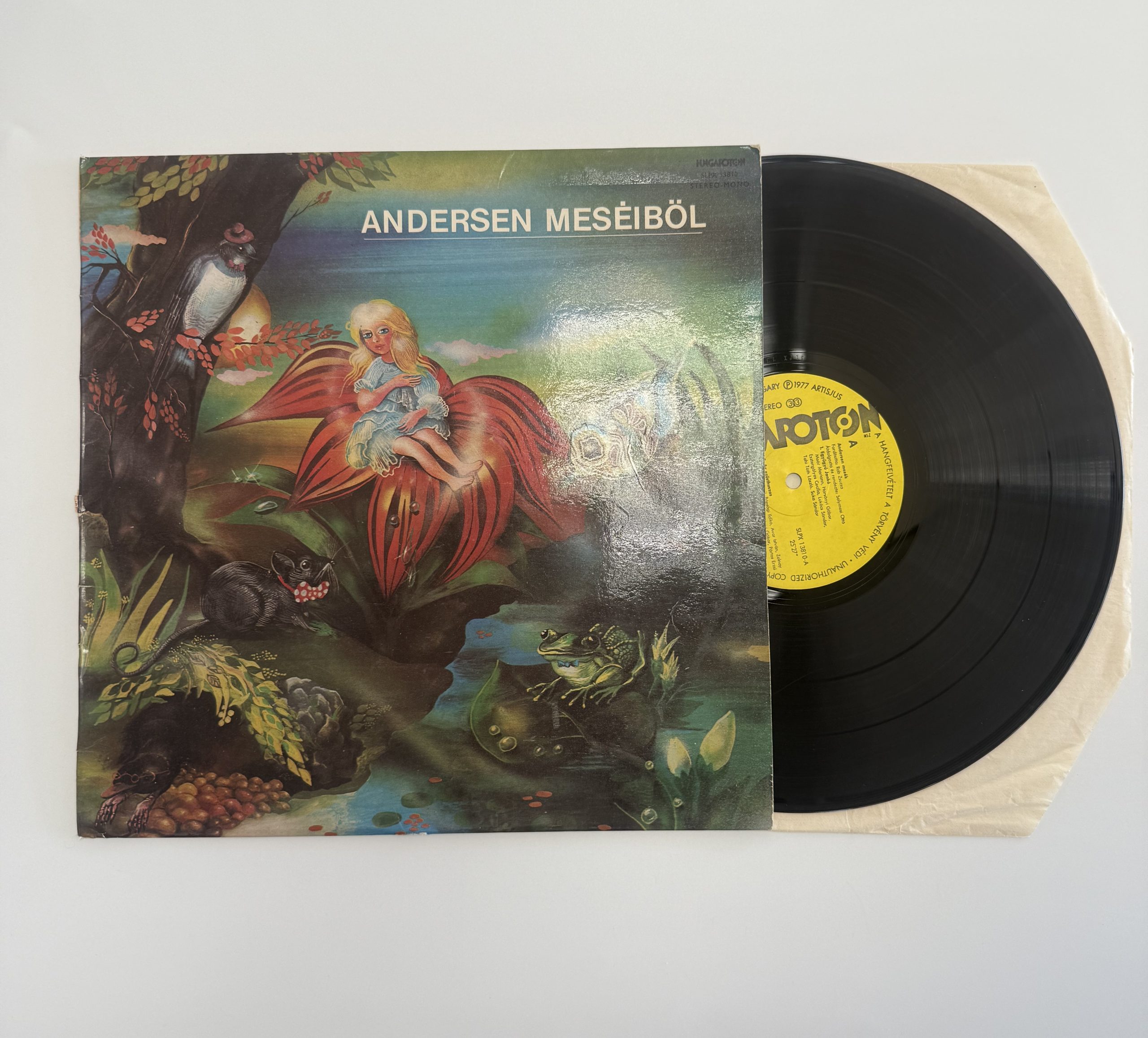 Andersen mesék nagylemez - bakelit - LP - vinyl