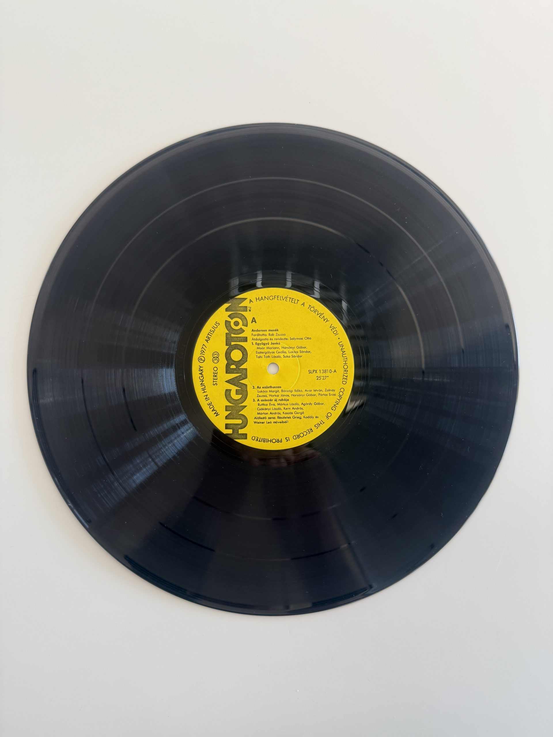 Andersen mesék nagylemez - bakelit - LP - vinyl - Image 2