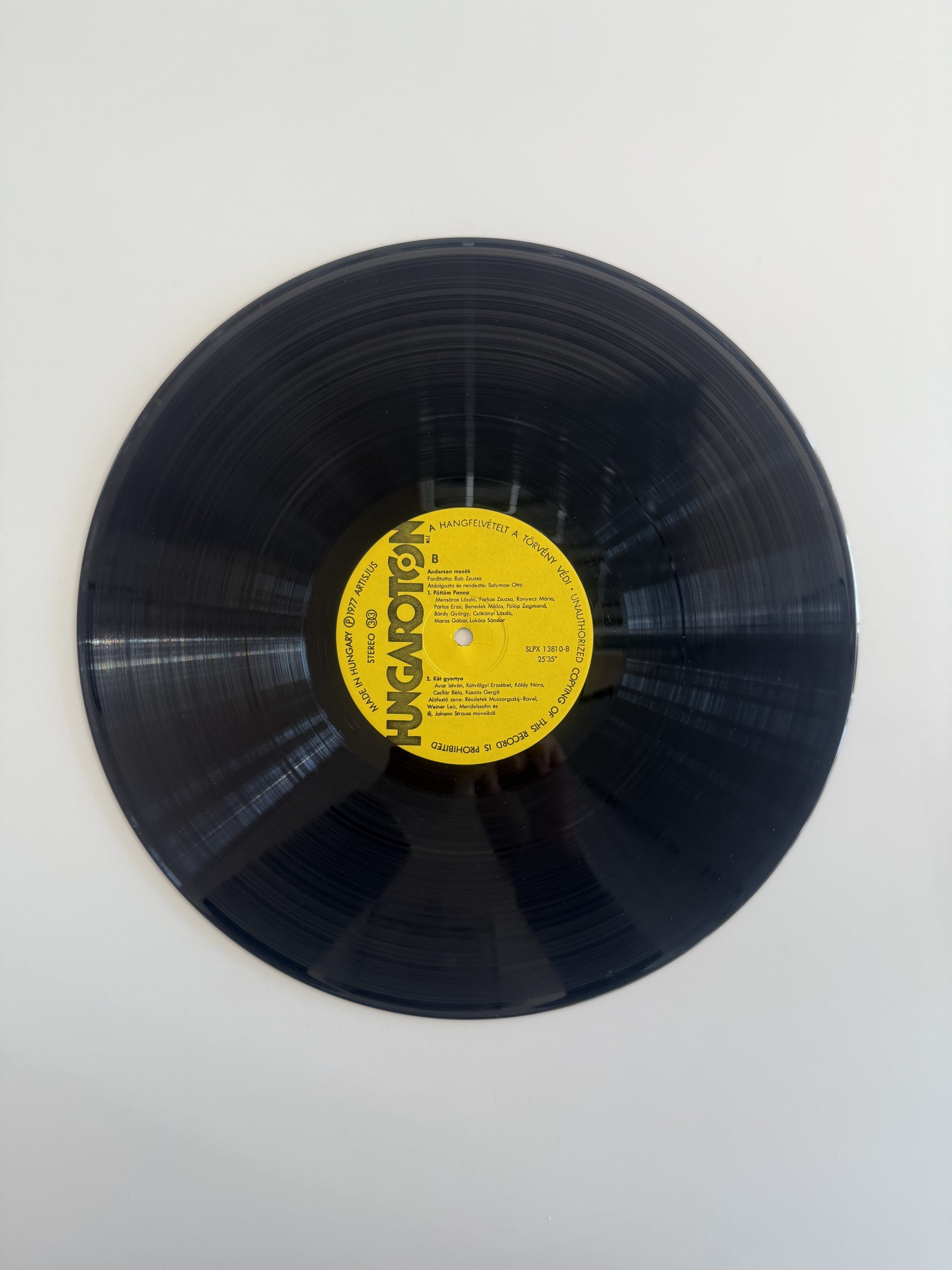 Andersen mesék nagylemez - bakelit - LP - vinyl - Image 4