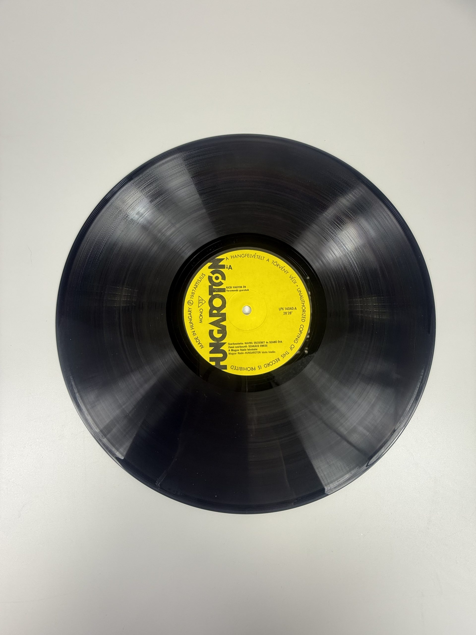 Kicsi vagyok én - versmondó gyerekek nagylemez - bakelit - LP - vinyl - 1987 - Image 5