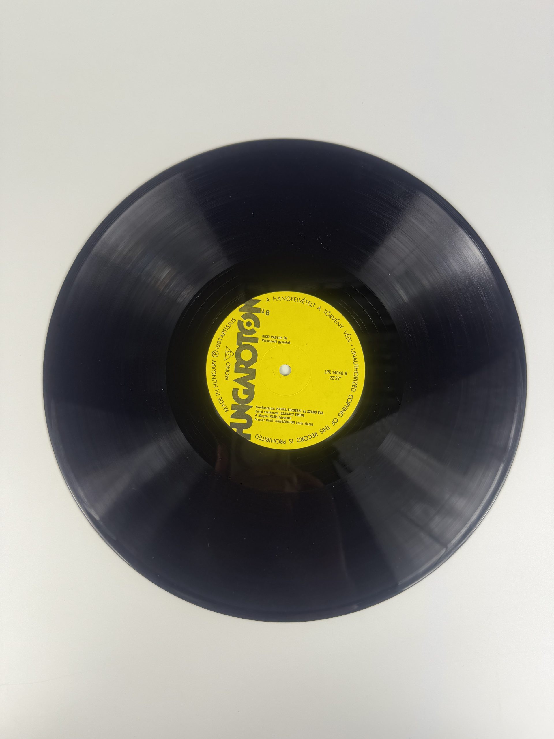 Kicsi vagyok én - versmondó gyerekek nagylemez - bakelit - LP - vinyl - 1987 - Image 6