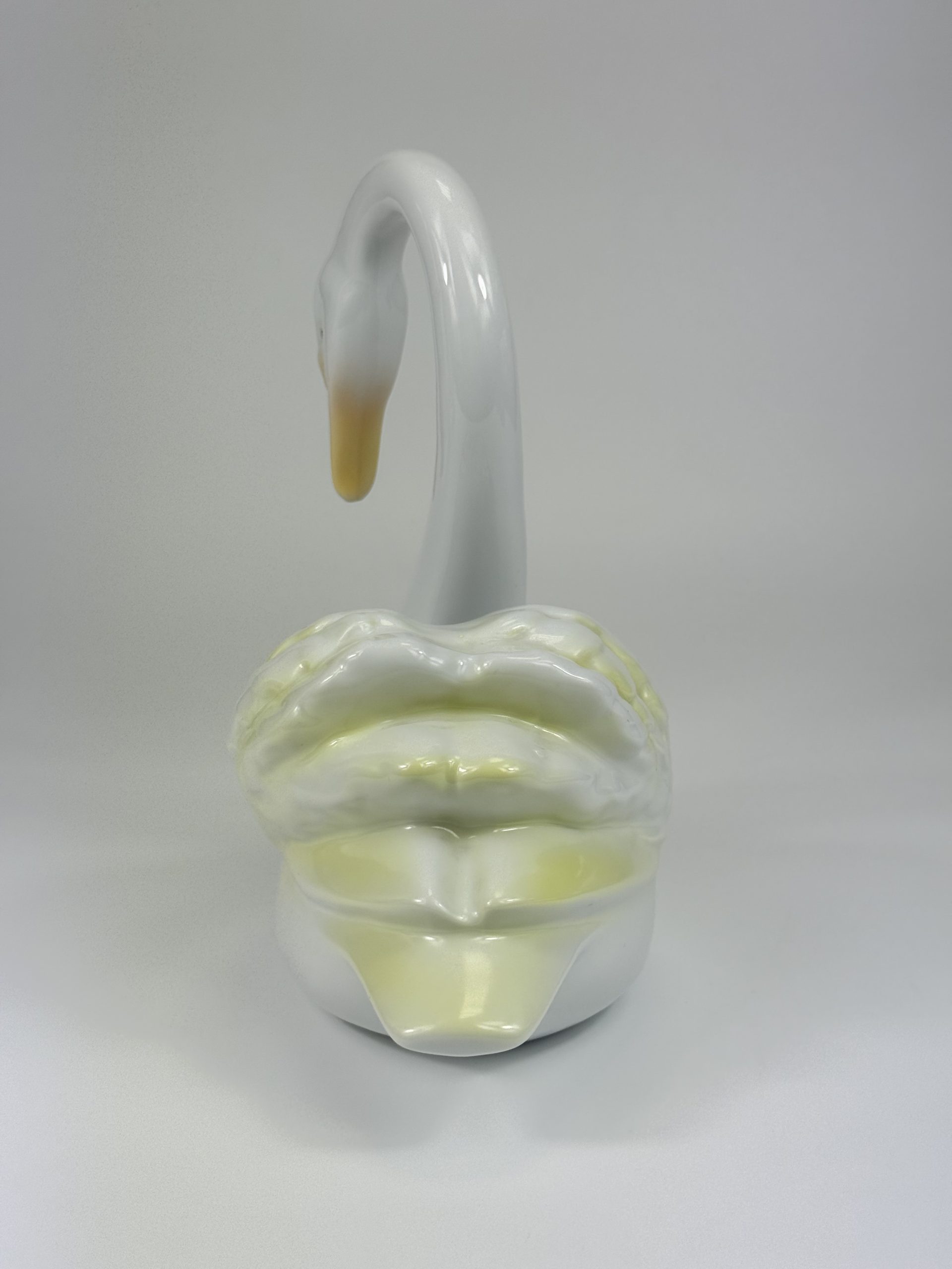 Nagyméretű Hollóházi porcelán hattyú - Image 4