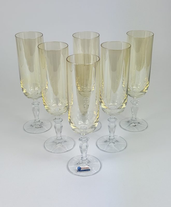 Pezsgős pohárkészlet - Bohemia