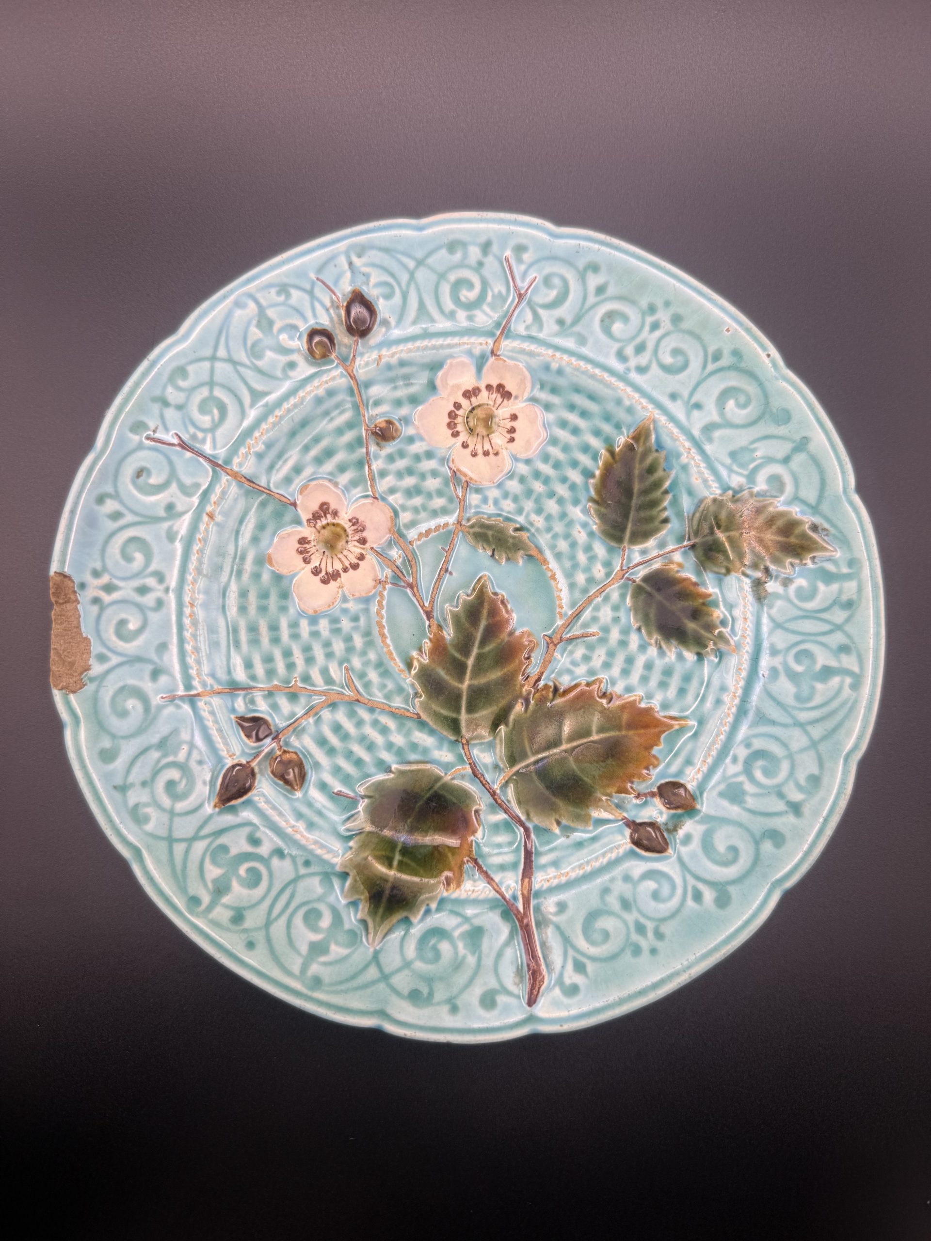 Schütz Blansko fajansz kistányér