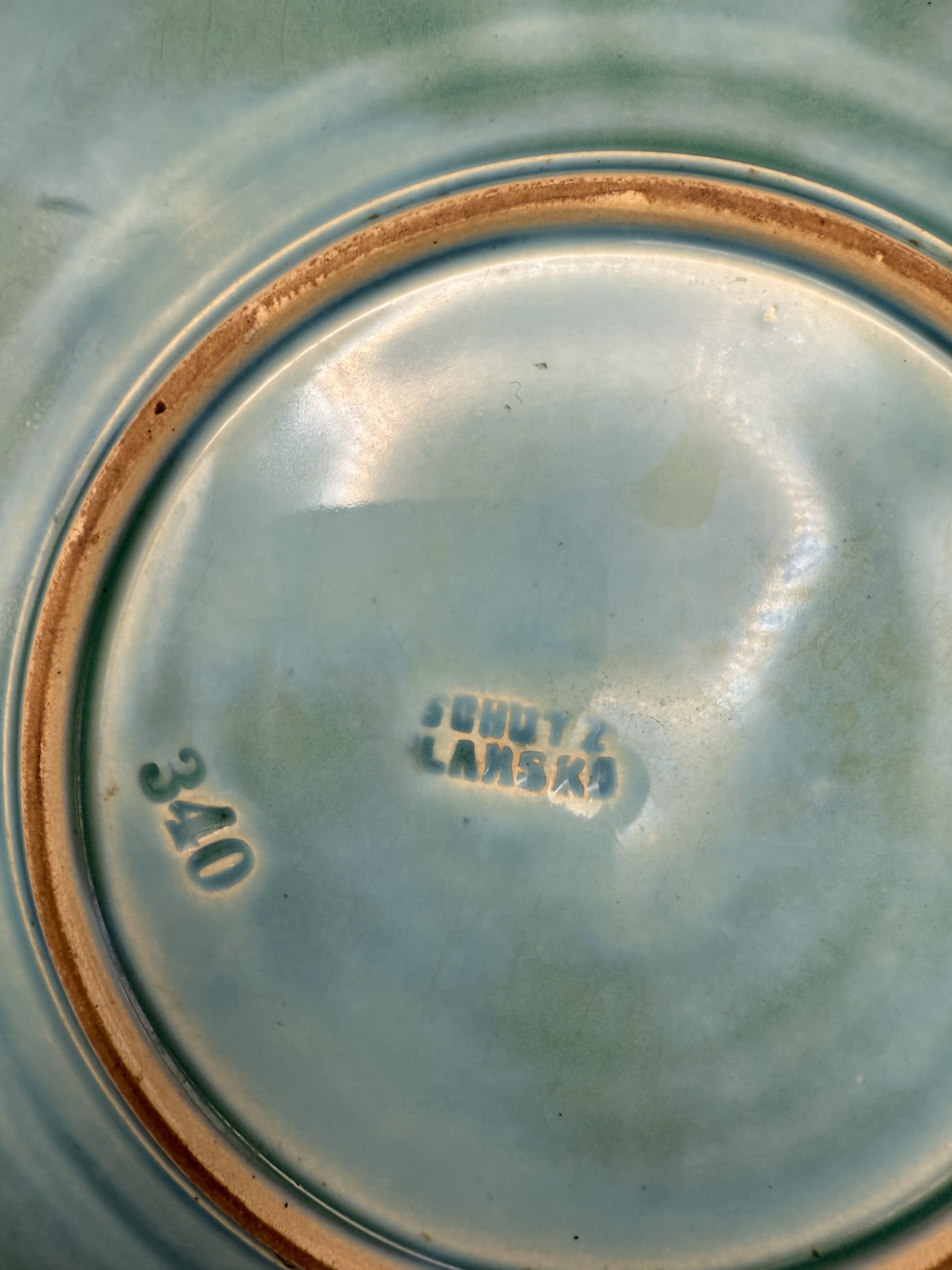 Schütz Blansko fajansz kistányér - Image 5