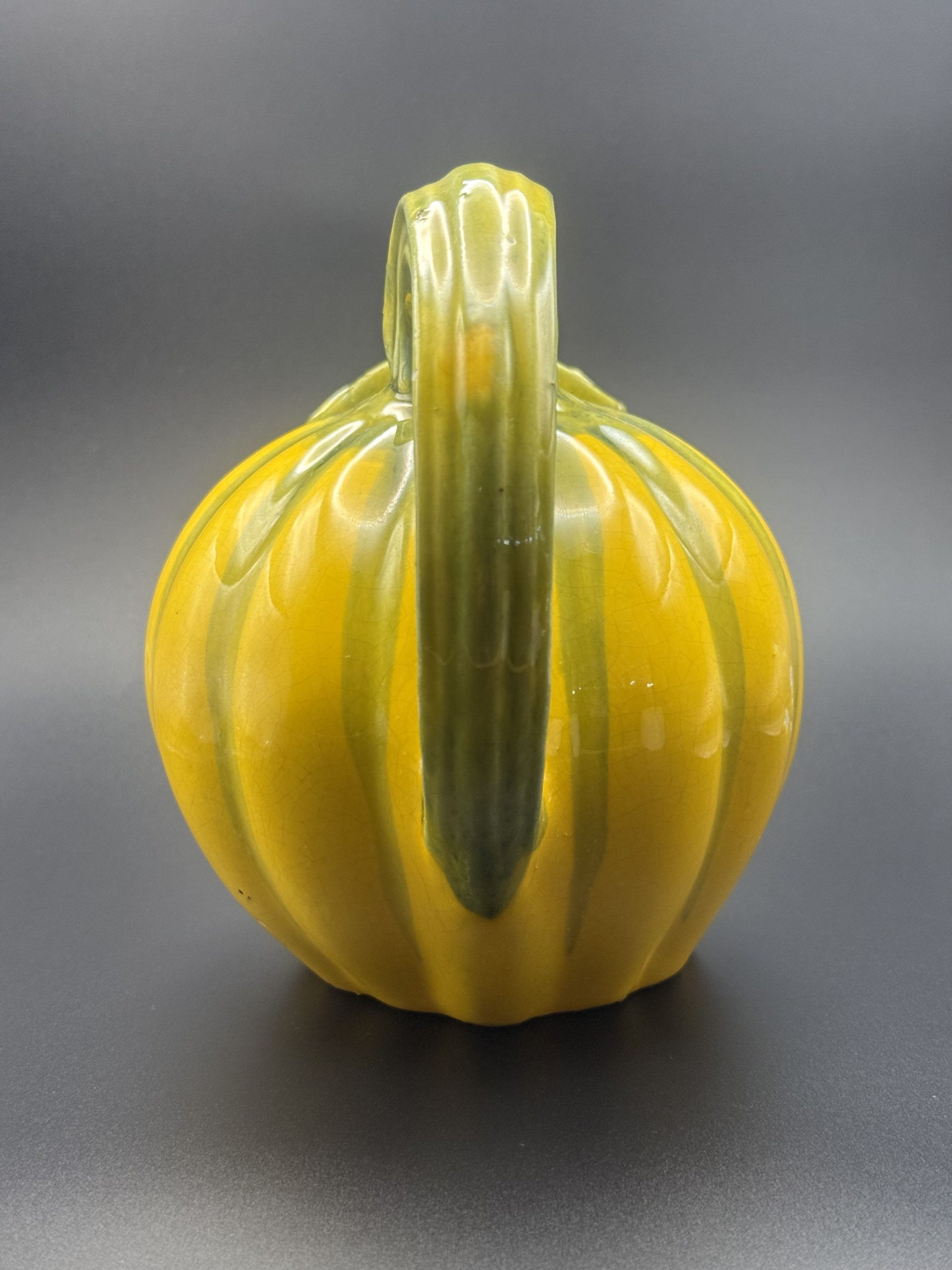 Tök formájú fajansz kiöntő - Image 5