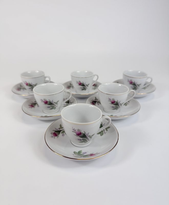 Kínai porcelán kávéskészlet 1.