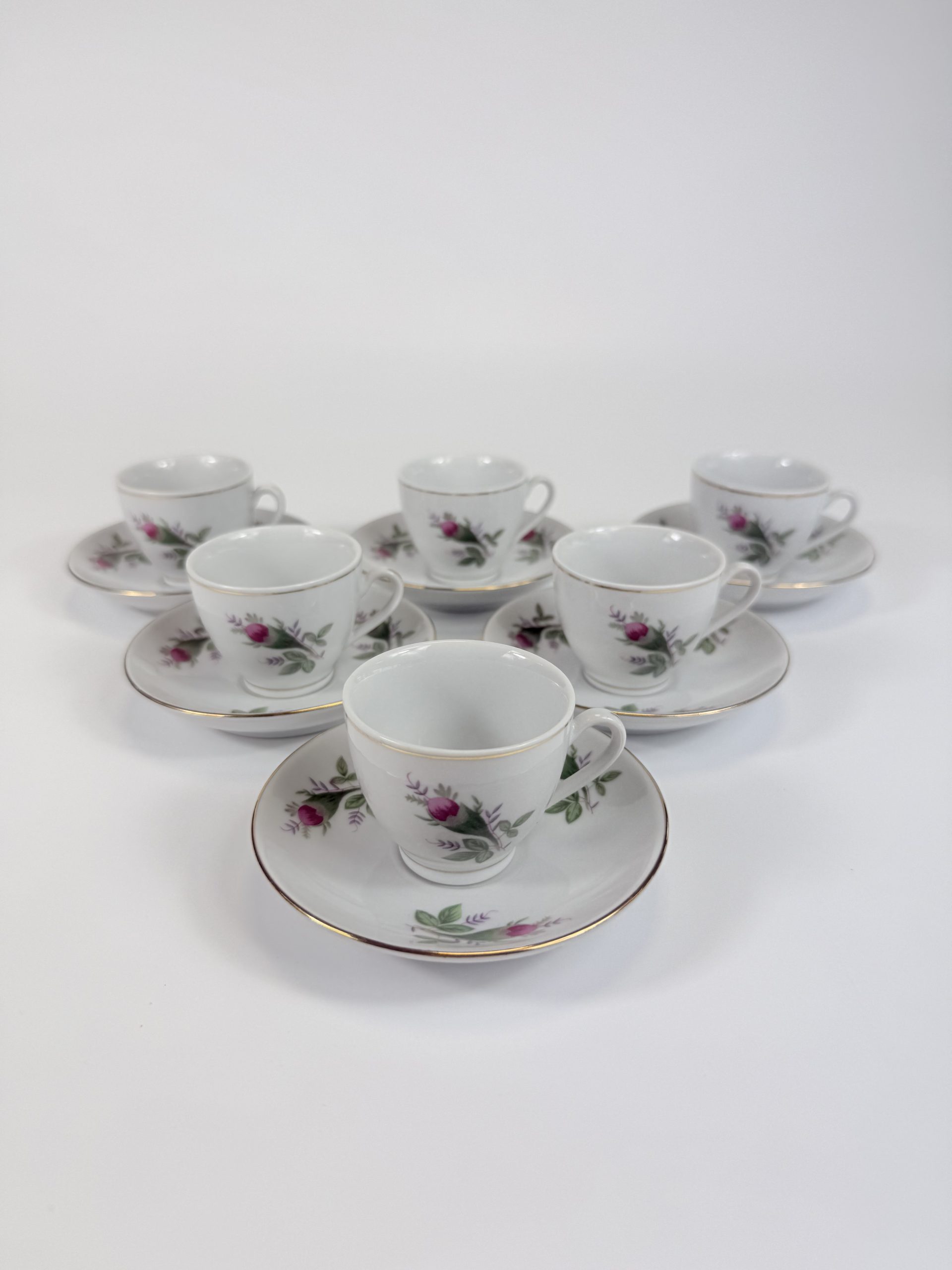 Kínai porcelán kávéskészlet 1.