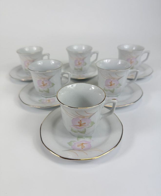 Kínai porcelán kávéskészlet 2.