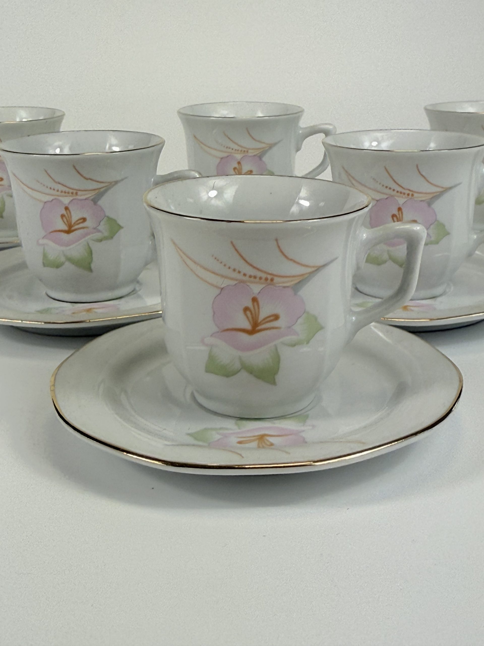 Kínai porcelán kávéskészlet 2. - Image 3