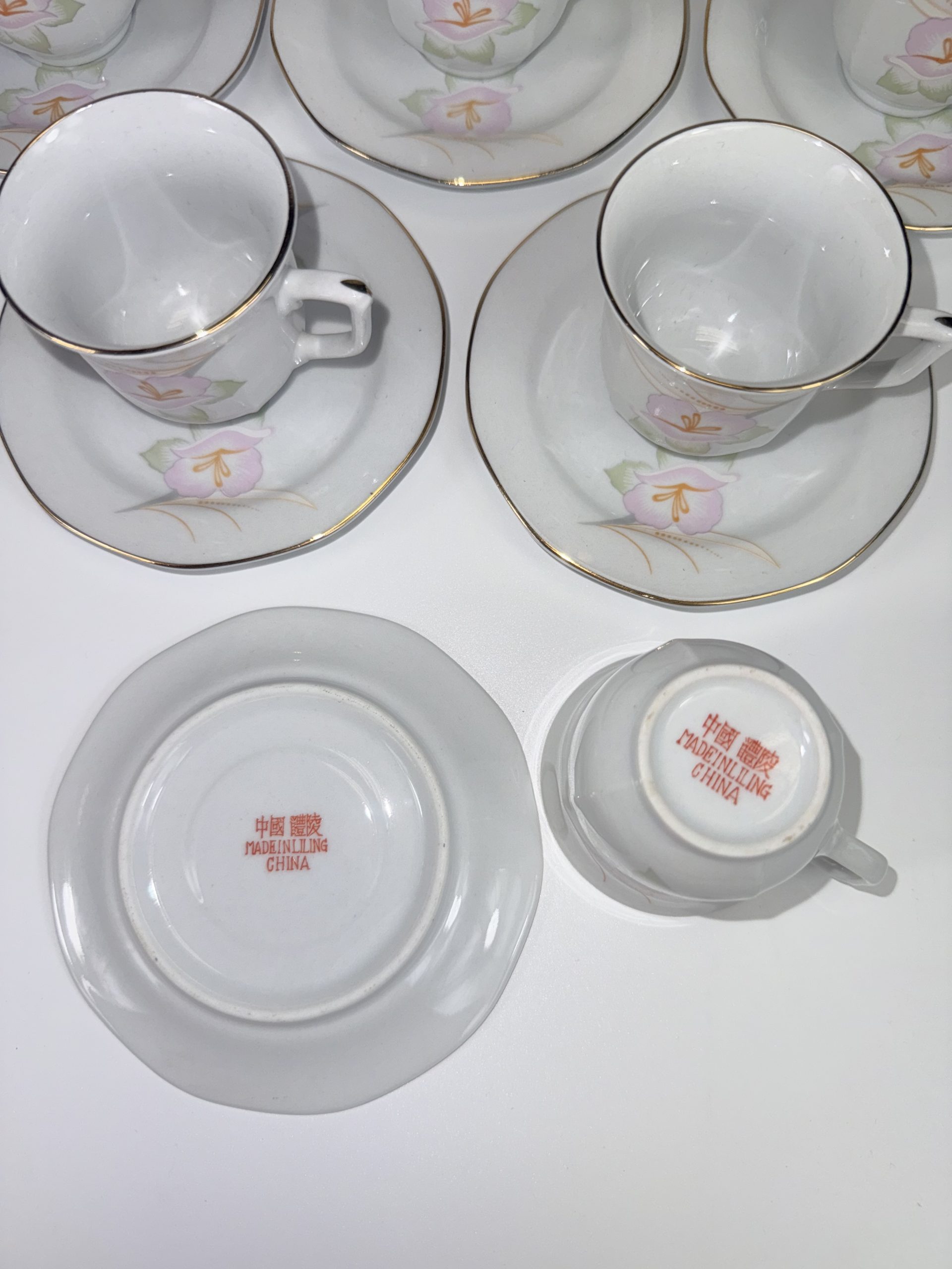 Kínai porcelán kávéskészlet 2. - Image 8