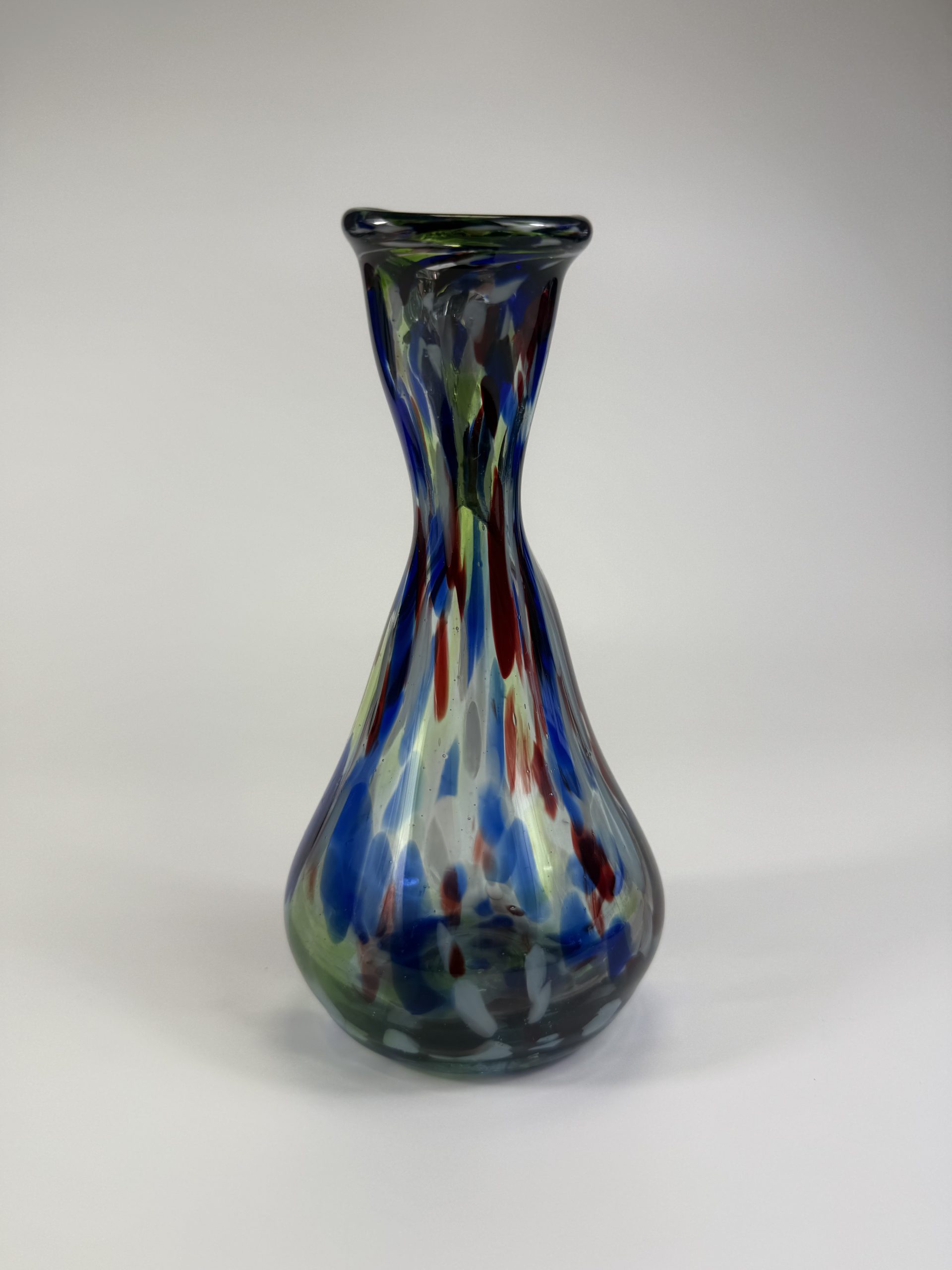 Retro 2 ágú üveg váza - Image 2