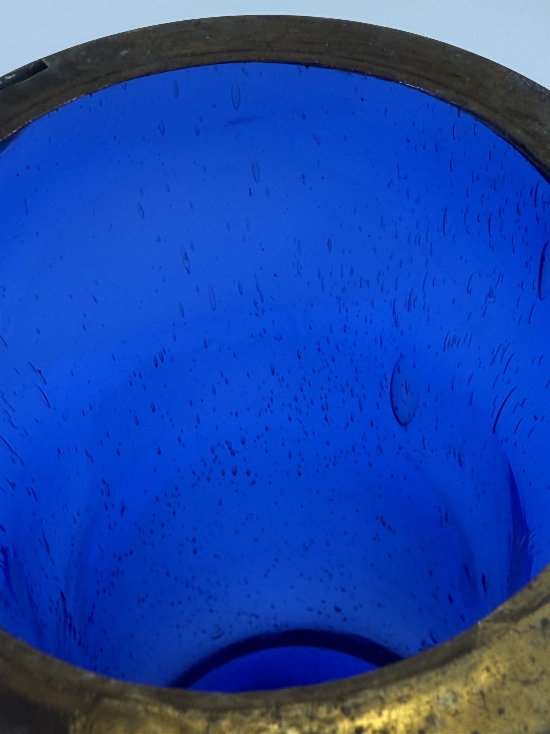 Festett üveg váza - Image 14