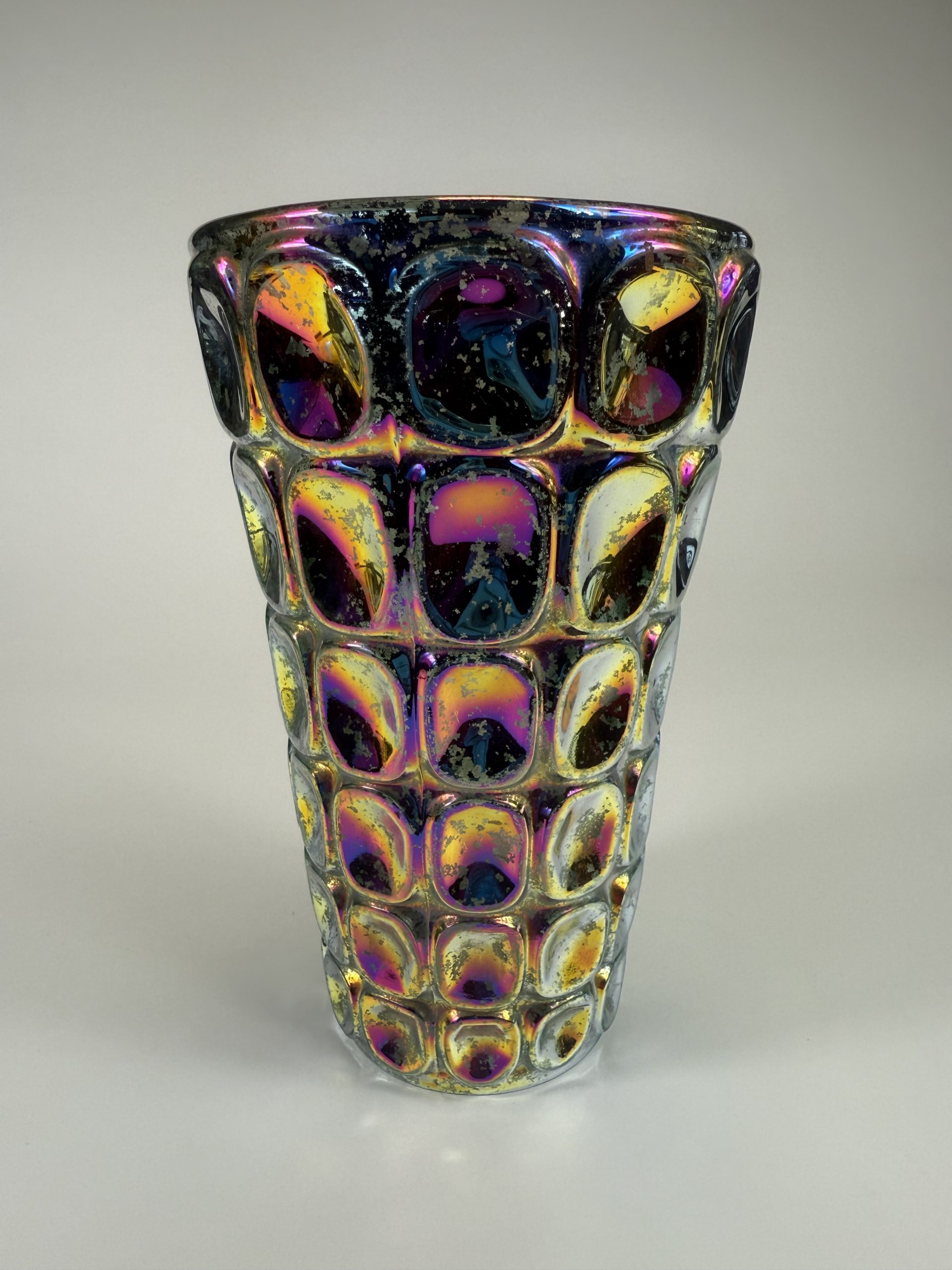 Üveg váza irizáló festéssel - Image 6