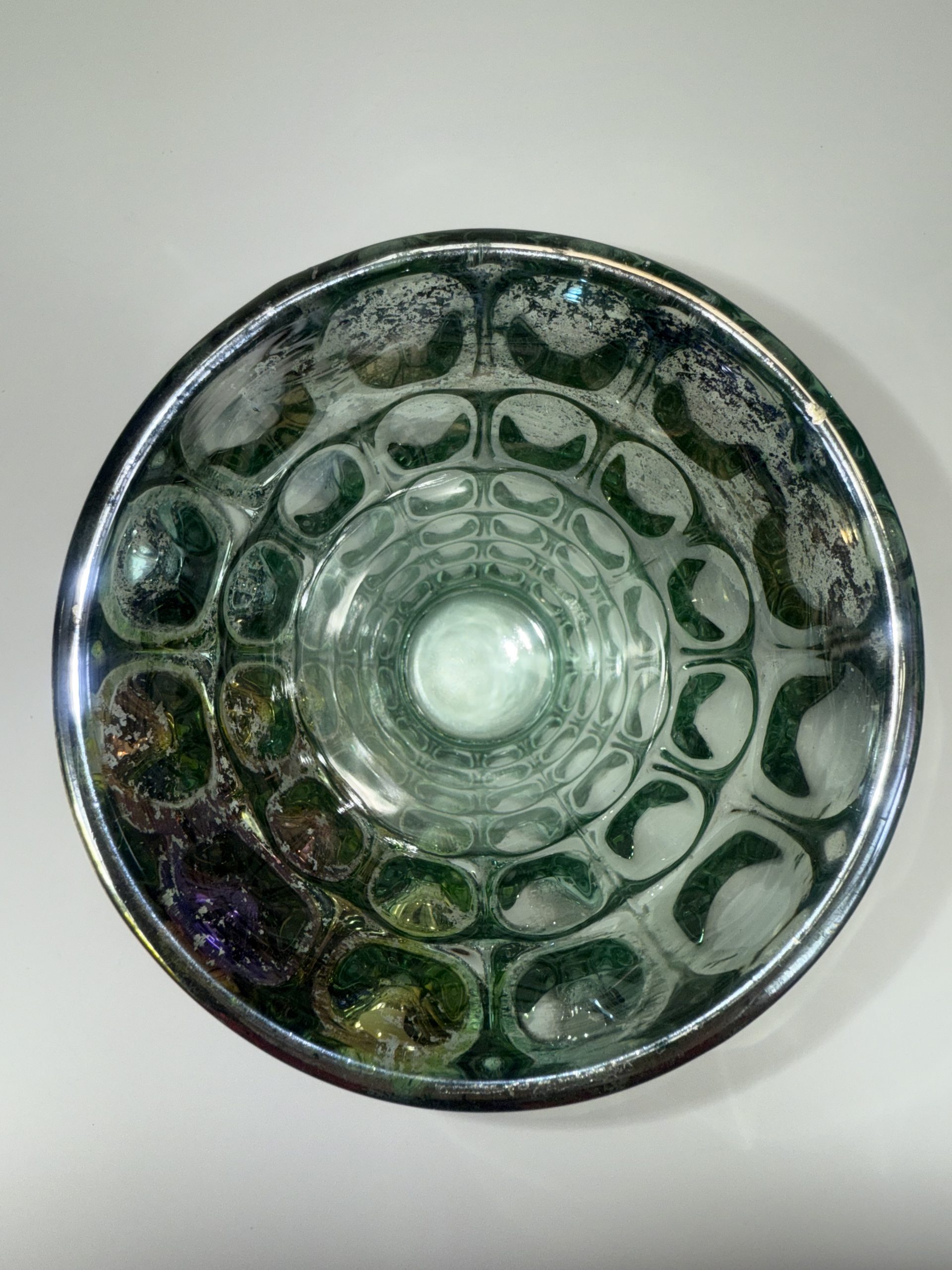 Üveg váza irizáló festéssel - Image 8