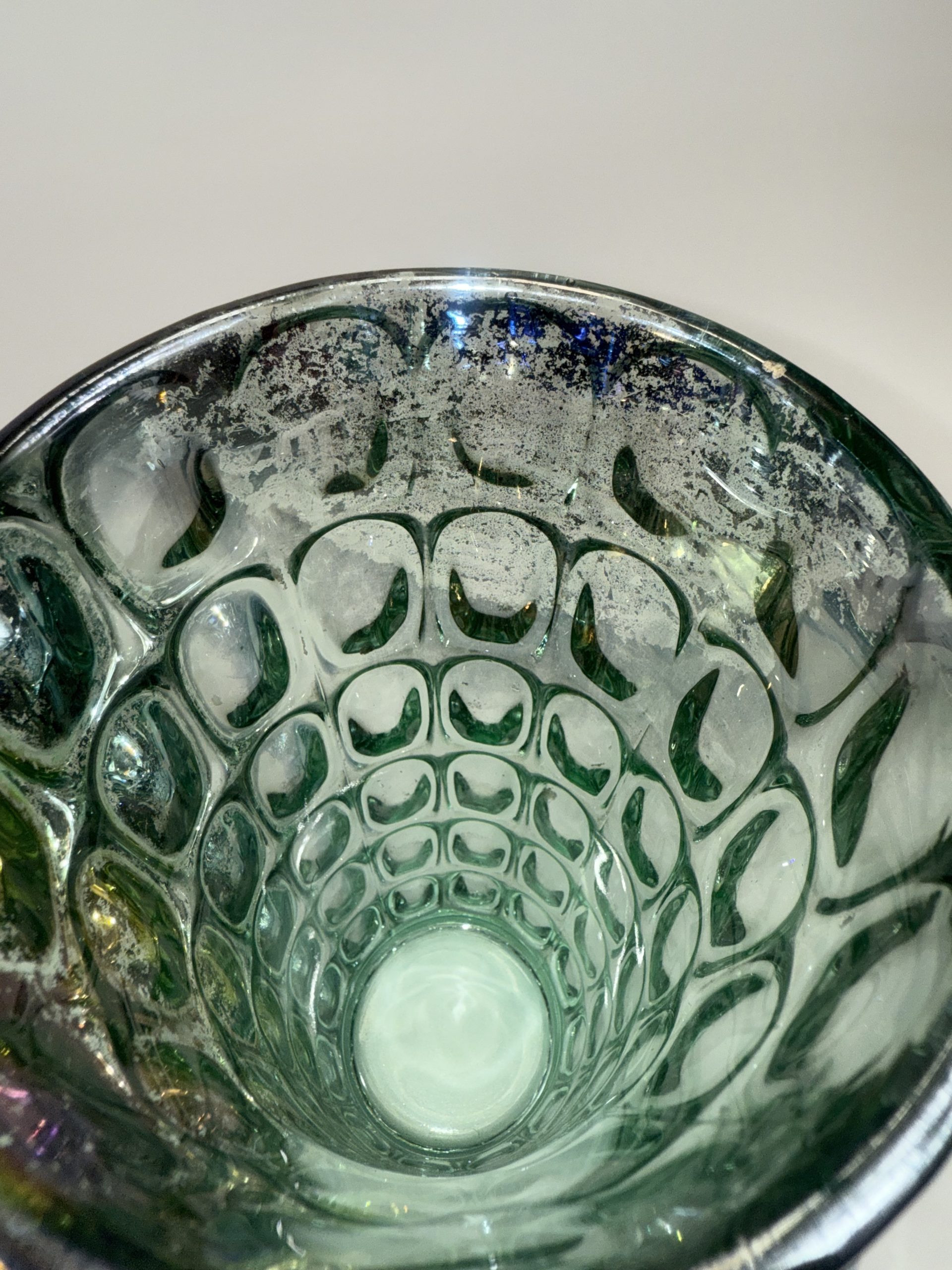 Üveg váza irizáló festéssel - Image 9