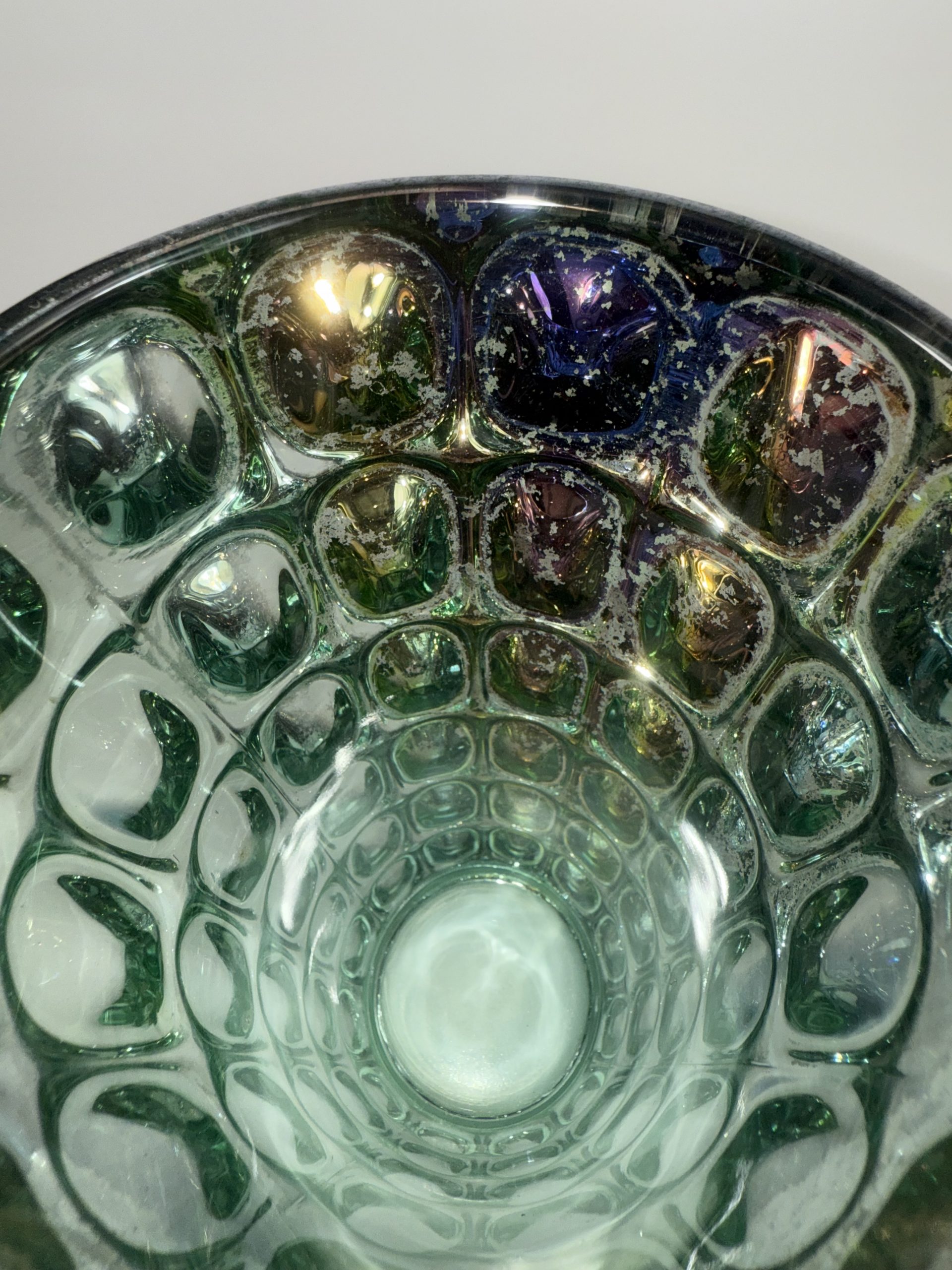 Üveg váza irizáló festéssel - Image 11