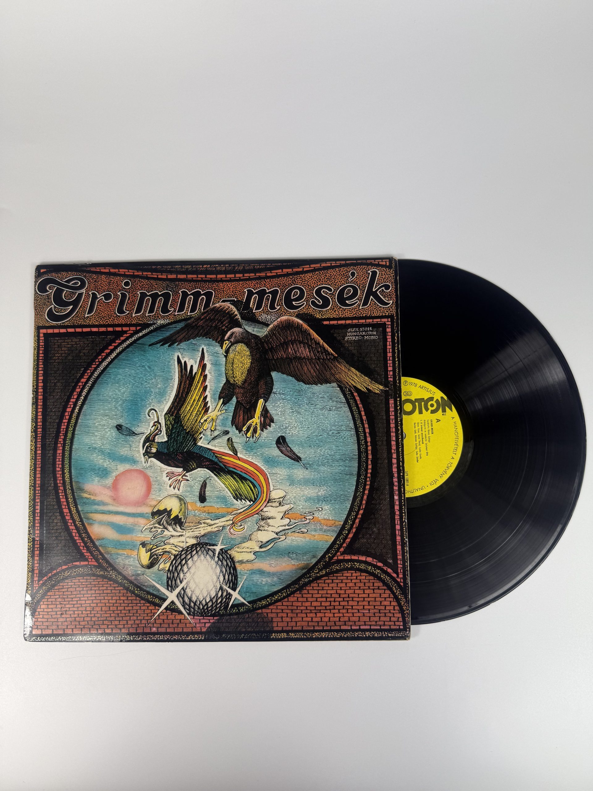Grimm - mesék nagylemez - bakelit - LP - vinyl - 1978