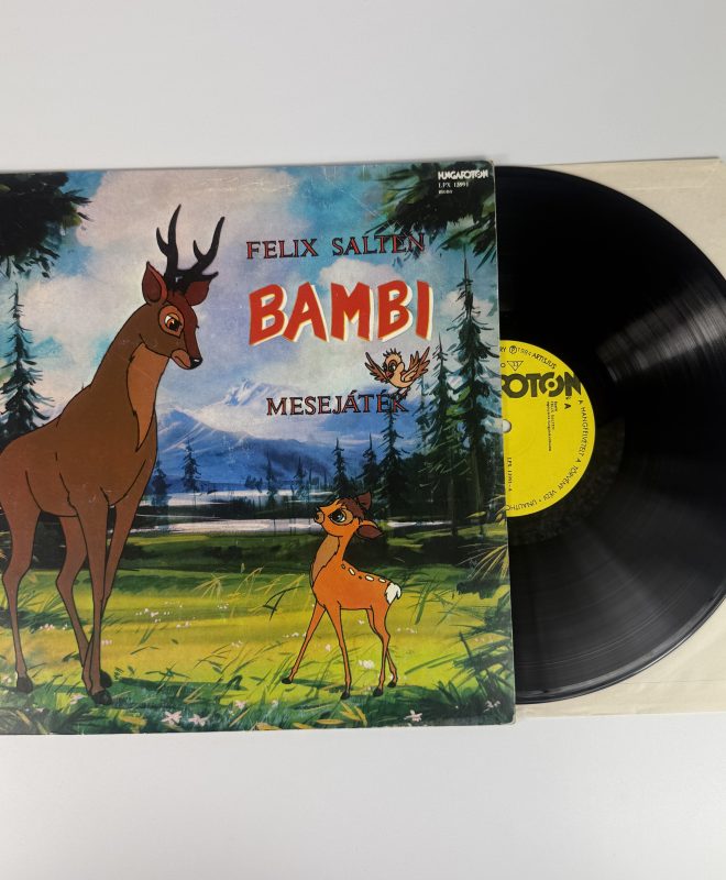 Bambi mesejáték nagylemez - bakelit - LP - vinyl - 1984