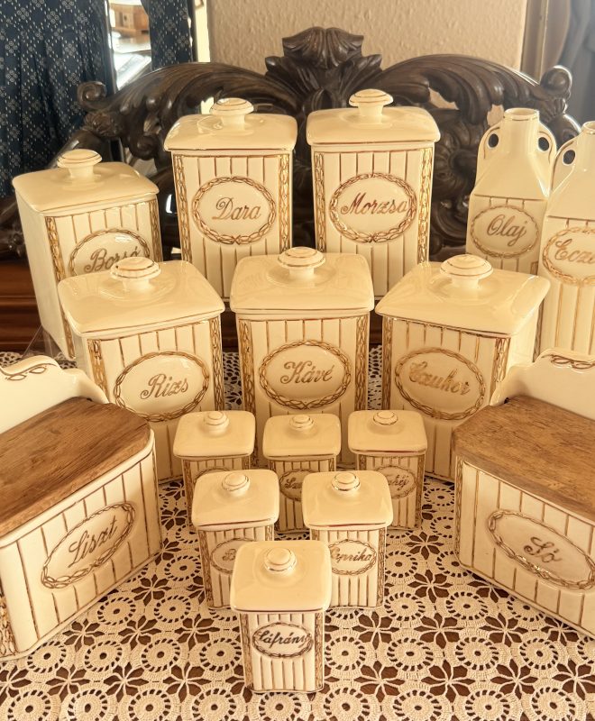 Fajansz fűszertartó készlet - Ditmar Urbach